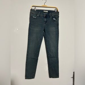 Free People Blue Skinny Jeans Low rise size 26